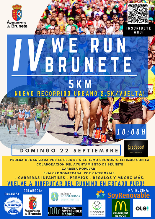 4ª WE RUN BRUNETE 2024