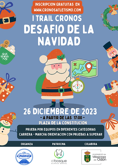 i trail cronos desafio navidad